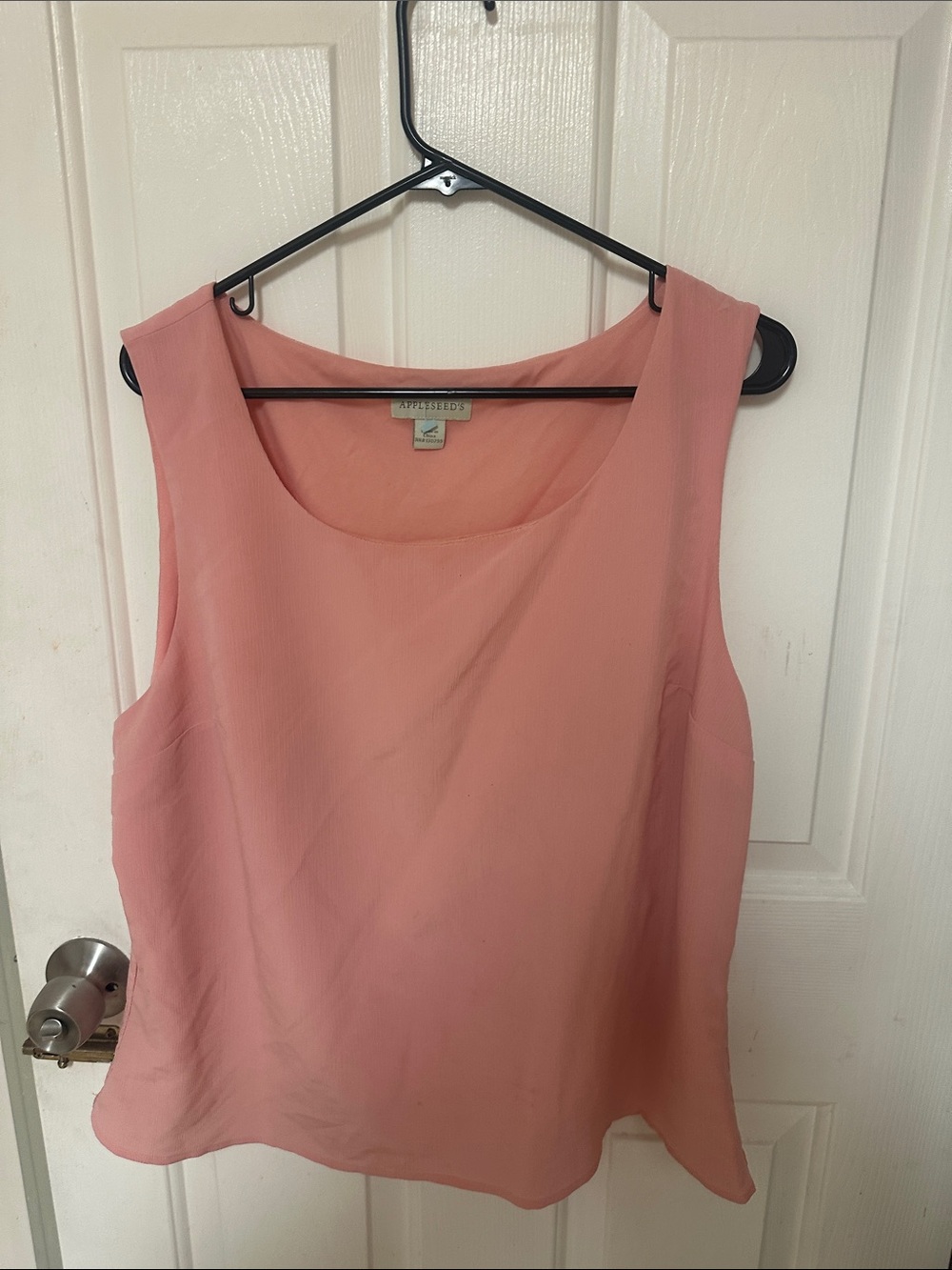 Appleseed's Dusty Rose Scoop Neck Sleeveless Camisole